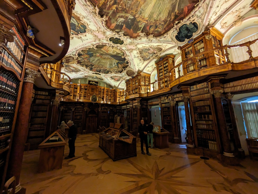 Medieval Abbey Library of Saint Gall, Switzerland