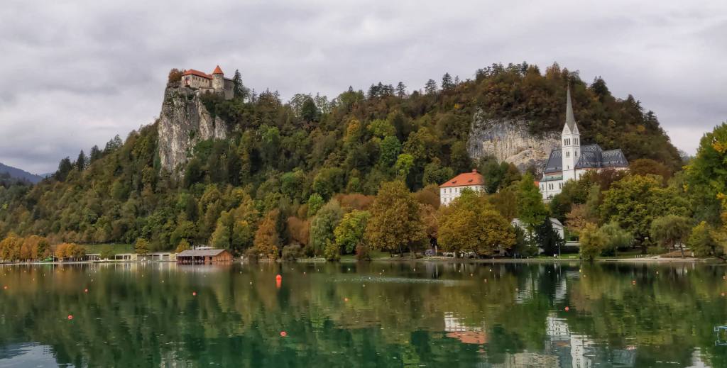 Visiting Bled Castle in Lake Bled, Slovenia